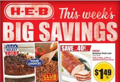 H-E-B Weekly Ad August 19 to August 25
