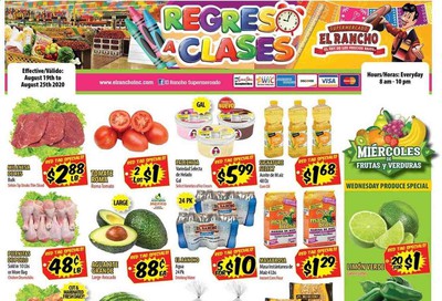 El Rancho Weekly Ad August 19 to August 25