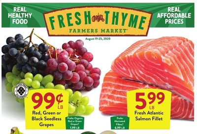 Fresh Thyme Weekly Ad August 19 to August 25
