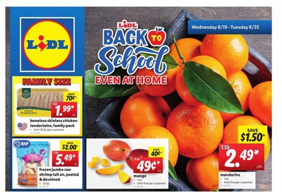 Lidl Weekly Ad August 19 to August 25