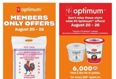 Zehrs Flyer August 20 to 26