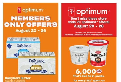 Loblaws City Market (West) Flyer August 20 to 26