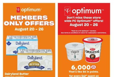 Independent Grocer (West) Flyer August 20 to 26