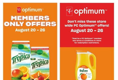 Independent Grocer (Atlantic) Flyer August 20 to 26