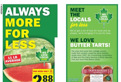 Food Basics (Rest of ON) Flyer August 20 to 26