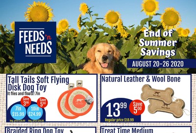 ShurGain Feeds'n Needs Flyer August 20 to 26