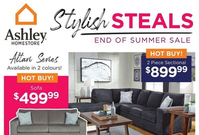 Ashley HomeStore (West) Flyer August 18 to 27