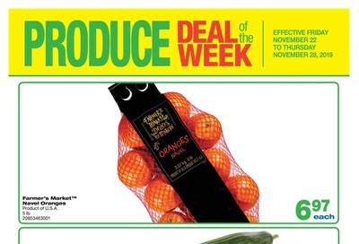 Wholesale Club (West) Produce Deal of the Week Flyer November 22 to 28