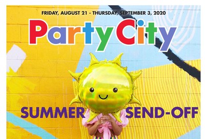 Party City Flyer August 21 to September 3