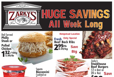 Zarky's Flyer August 19 to 25