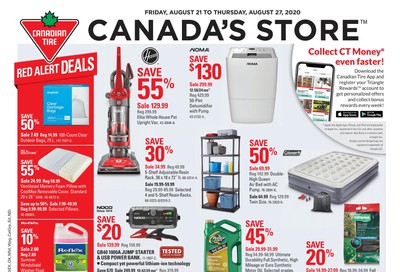 Canadian Tire (West) Flyer August 21 to 27