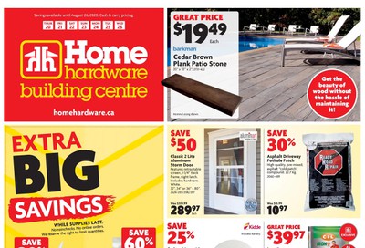 Home Hardware Building Centre (BC) Flyer August 20 to 26