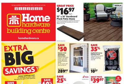 Home Hardware Building Centre (ON) Flyer August 20 to 26