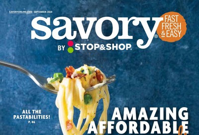 Stop & Shop (CT, MA, NJ, NY, RI) Weekly Ad September 1 to September 30