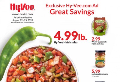Hy-Vee (IA, IL, KS, MN, MO, NE, SD, WI) Weekly Ad August 19 to August 25