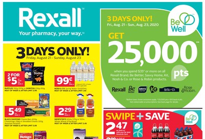 Rexall (AB) Flyer August 21 to 27