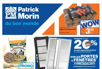 Patrick Morin Flyer August 20 to 26