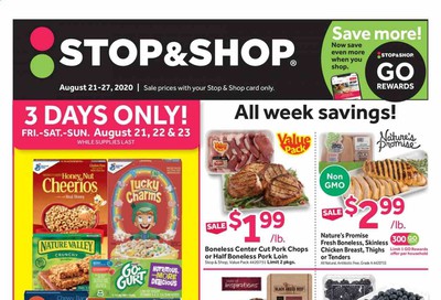 Stop & Shop (NY) Weekly Ad August 21 to August 27