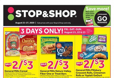 Stop & Shop (NJ) Weekly Ad August 21 to August 27