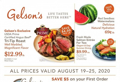 Gelson's Weekly Ad August 19 to August 25
