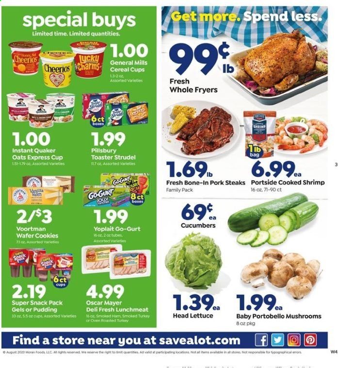 Save a Lot Weekly Ad August 19 to August 25