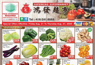 Superking Supermarket (North York) Flyer August 21 to 27