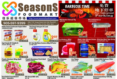 Seasons Food Mart (Thornhill) Flyer August 21 to 27