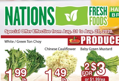 Nations Fresh Foods (Hamilton) Flyer August 21 to 27