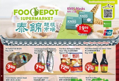 Food Depot Supermarket Flyer August 21 to 27