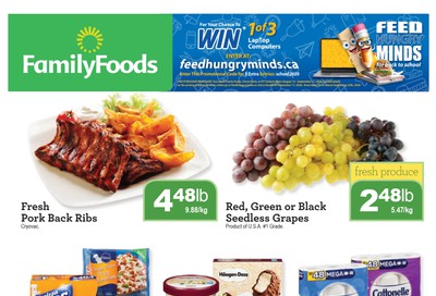 Family Foods Flyer August 21 to 27