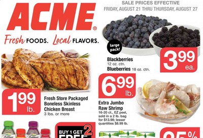 ACME Weekly Ad August 21 to August 27