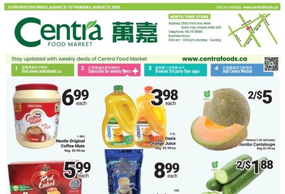 Centra Foods (North York) Flyer August 21 to 27