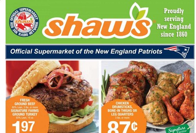 Shaw’s Weekly Ad August 21 to August 27