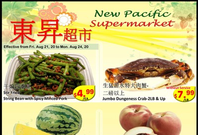 New Pacific Supermarket Flyer August 21 to 24