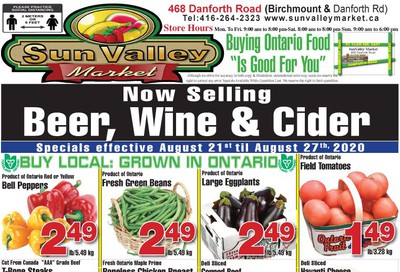 Sun Valley Market Flyer August 21 to 27