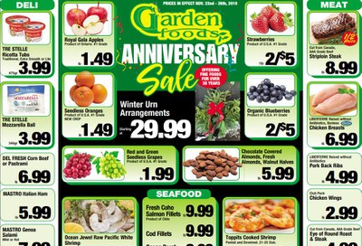 Garden Foods Flyer November 22 to 28