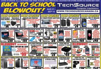 TechSource Flyer August 21 to September 10