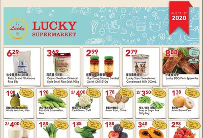 Lucky Supermarket (Calgary) Flyer August 21 to 27