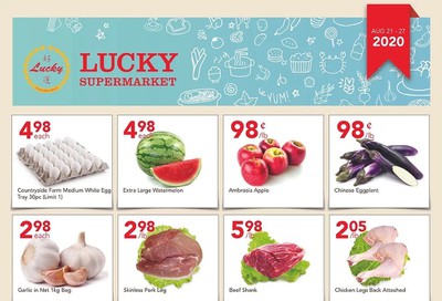 Lucky Supermarket (Winnipeg) Flyer August 21 to 27