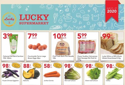 Lucky Supermarket (Surrey) Flyer August 21 to 27