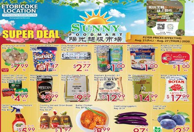 Sunny Foodmart (Etobicoke) Flyer August 21 to 27