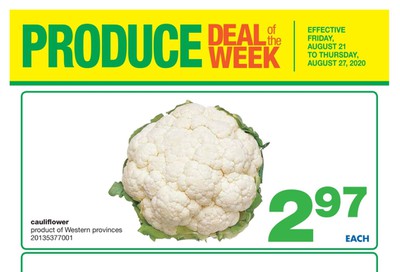 Wholesale Club (West) Produce Deal of the Week Flyer August 21 to 27