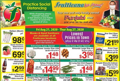 Fruiticana (Calgary) Flyer August 21 to 27