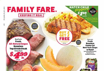 Family Fare Weekly Ad August 23 to August 29