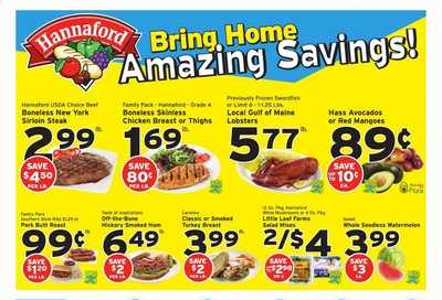 Hannaford (NH) Weekly Ad August 23 to August 29