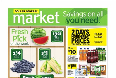 Dollar General (NV) Weekly Ad August 23 to August 29