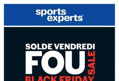 Sports Experts Black Friday Flyer November 25 to December 10