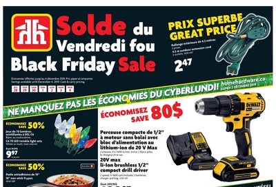 Home Hardware (QC) Black Friday Flyer November 28 to December 4, 2019