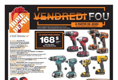 Home Depot (QC) Black Friday Flyer November 28 to December 4, 2019