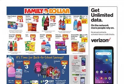 Family Dollar Weekly Ad August 23 to August 29